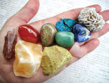 Start your own rock collection, just like this.