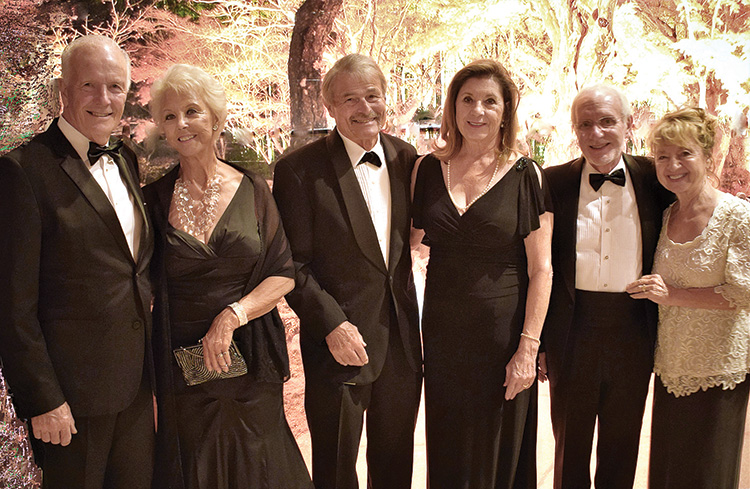 Pictured (left to right) are Robert (Bob) and Joanne Butt, Dick and Nancy Lathrop, and Emmet Babler and Carmela Hopkins entering the Dancing Leaves of Autumn Gala held on Nov. 9, 2019, at the Cottonwood ballroom. This group had a great time together that night. Emmett, Carmela, Bob, and Joanne are longtime members. Dick and Nancy were first-time guests. We want to thank our members for bringing new folks to the dances. It is great to see new couples discovering the Cotillion’s unique events. The reception, dinner, music, and dancing combine to create a special opportunity for fun and fellowship. We are looking forward to another great season this year.