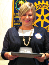 Sun Lakes Rotary Teacher for the Month of March Allison Davis