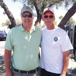 The team of Rick Herzog and Bill Townsend won the bocce ball team single elimination tournament.