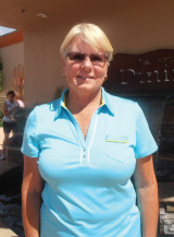 Colleen Mitchell made a hole in one on April 15, 2014.