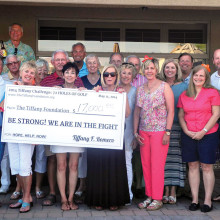 A number of Sun Lakes residents and others participated in The Tiffany Foundation Golf Challenge held at the Oakwood Country Club May 11. The event raised $17,000 in the fight against cancer.
