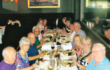 Cheers Singles Club members enjoyed a great evening at Chop on June 24!