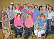 Judee’s line dance friends help celebrate her birthday!