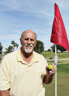 Frank Gaudioso finally gets his first hole-in-one!