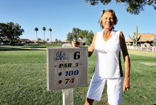 Dolly Schaedel had a hole-in-one on Hole No. 6 on May 13, 2014. Congratulations Dolly!