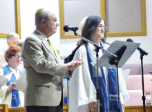 Rabbi Weiner and Cantor Ronda Polesky