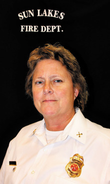 Retiring Battalion Chief Cheryl Van Horn