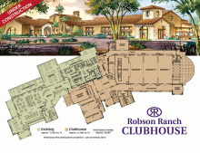 Artist’s rendering of the new 21,000 square foot Clubhouse at Robson Ranch.