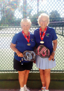 Bev Schalin and Bev Krueger brought home the Silver from the 2014 Nationals!