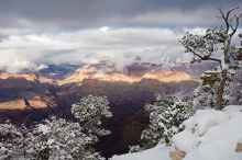 Canyon Winter by Lyn Thompson