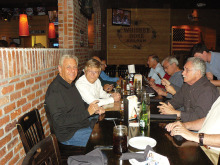 Club members enjoyed dinner on November 20 at Whiskey Rose.