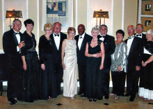 New Cotillion members pictured left to right are Peter and Paula Gazzola, Kathy David and Ray Konkol, Julie Mills and Ralph Richardson, Linda and Wendell Harris, Cheri and Tom Zosel and Harvey and Carol Knudsen; not shown are Bob and Betty Raveret, Al and Sheila Stout, Barry Tomisch and Gail Nelson and Mike and Jackie Richey