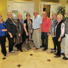 Board members include (left to right) Maria Aitkin, Mary Ellen Smyth, Marjean Scheele, Laurie Starr, Richard Lewin, Frank Hand, Dottie Meade, President Ginny Marr and Dave Cramer. Board members not pictured are Jan Koehler and Barbara Hall.
