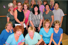 Some of the many people you will meet at the different Zumba classes!