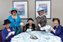 Pictured left to right are Pamela Petersen, Barbara Hugus, Nancy Andrews, Carolyn Hawkins and Judith Mente