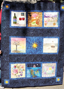 Art Group’s “Happy Places” art quilt