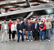 Aero club visit to Pima Museum