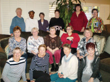 Pictured front row (left to right) are Karen Ryan, Carol Kirsch, Sandy Bealmear and Sharon Barnes; second row are Judy Preis, Lois Hauge, Toni Kopaz, Anna Cody and Kathi Bobek; third row are Meredith Thompson, Virginia Woodbeck, Janet Rogers, Pat Goldberg, Ellen Hellman and Carolyn Rogers