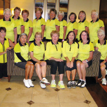 Oakwood’s 2015 traveling team (left to right) back row: R. Rees, J. Knutson, J. Johnson, B. Dinardo, L. Meisinger, L. Blair, I. Pattie, R. Hoiby and BJ Schuller; (left to right) front row: A. Annis, R. Mabry, K. Jensen, K. Kaiser, C. Russell, Co-Captain S. Bowditch and S. Raach