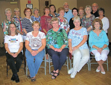 Dancers who attended the Sunday, March 1 line dance at SunBird.