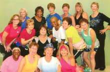 Join these lovely ladies at a Zumba class!