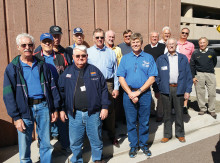 Aero Club members and guests visited the Sky Harbor Airport tower and TRACON.