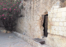 Empty Tomb; photo was taken by Norm Noble