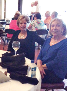 Banquet planners Nancy and Jan