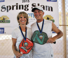 4.5 Silver Medal winners Dianne Zimmerman and David Zapatka