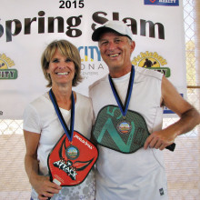 4.5 Silver Medal winners Dianne Zimmerman and David Zapatka