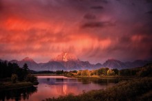 Rain Squall at Sunrise by William Lewis