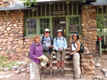 Pictured left to right are Cheryl Verlander, Doug Chirhart, Brian Hill and Mei-Mei Ahlskog.