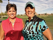 Anne Annis and Leann Knox – 2015 Ladies Choice match play winners