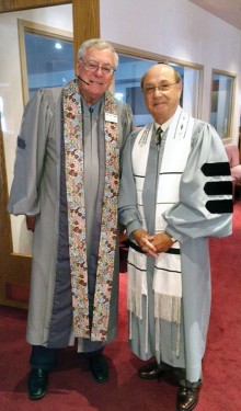 Reverend Jim O’Neal and Rabbi Irwin Wiener