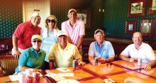 Golfers enjoyed fun and friendship at the event!