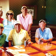 Golfers enjoyed fun and friendship at the event!