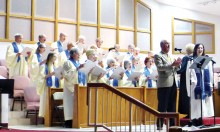 The Sun Lakes Jewish Congregation choir.