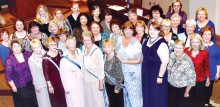 DAR members with Gillian Morse, Arizona State Regent (fifth from left front row) at the 125th anniversary celebration in Washington, D.C.