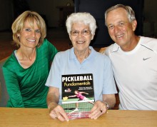 Dianne Zimmerman, author Mary Littlewood and David Zapatka