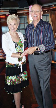 Vice Presidents of the Dance Club  Michael and Nancy Rogers