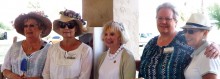Gloria Zarifis, Corresponding Secretary, Janice Giachino, Treasurer, Lollie Sharpe, Vice-President, Debbie Dunham, President and Jane Watkins, Recording Secretary