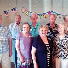 Cheers members enjoyed the quarterly birthday party on June 14!
