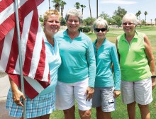 Early t-time gals: B. Smith, J. Sloan, E. Osborn, B.J. Schuller
