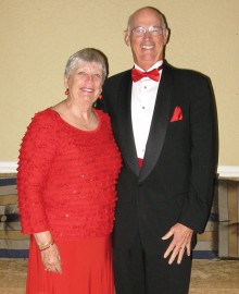 Fred and Linda Smith at last season’s Valentine dinner dance