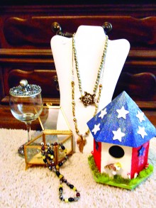 Crafters ready their creations for the Fall Arts and Crafts Show being held on Saturday, November 28 at Sun Lakes Country Club.