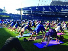 Take a Vinyasa yoga class!
