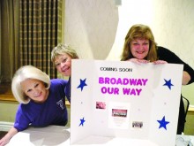 Chordaire members Diana Perez, Pam Klima and Jana Greene are hoping everyone will save the date for the Chordaires Spring Show.