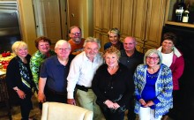 Pictured left to right: Sherrie Holiday, Lindsay Cantoni, Tom Reid, Paul Glick, Jim Horton, Kitty Larson, Bonnie Butler, Lee Redding, Nancy Seamster and Eileen Utter