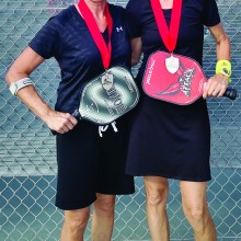 Sheila Parkinson and Dianne Zimmerman - 4.5 Silver Medalists